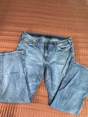 Silver Bootcut Jeans